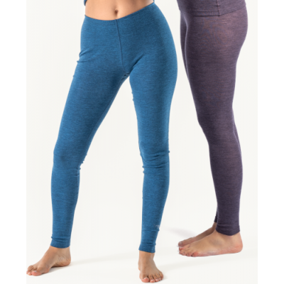 Leggings laine Mérinos et  coton bio 55 / 45 %, GRAND CONFORT et  COUPE AJUSTÉE